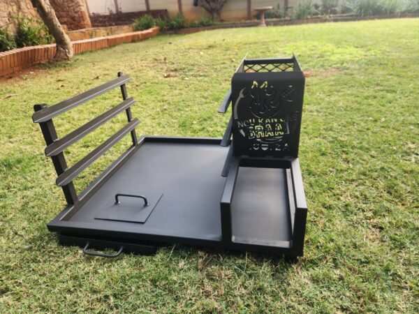 Braai insert with fixed base plate ( no loose pan ) - Image 2
