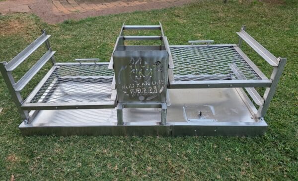 Double Stainless Braai Insert 1200x500 304