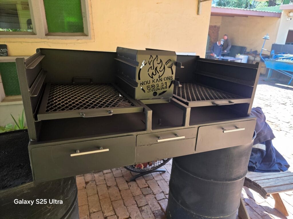 Double braai insert